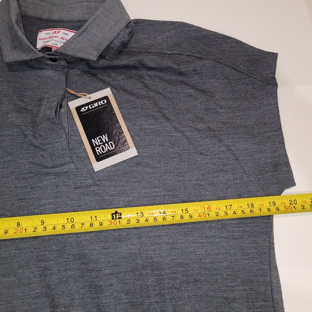 Giro Women's Mobility Polo Sleeveless Dark Gray/Black Size S New w/tags - Picture 5 of 7